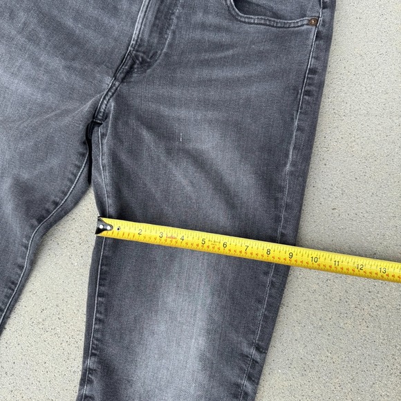 American Eagle Jeans Men Black 33x32 Straight Next Level Flex Stretch Denim - Picture 6 of 11